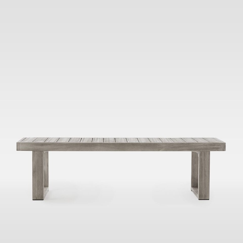 Portside Outdoor Dining Bench West Elm Australia
